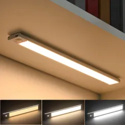 Under Cabinet Lights Rechargeable 84 LED – Super Bright Stick-On Magnetic Light Bars, Motion Sensor, 3 Colour Temperatur