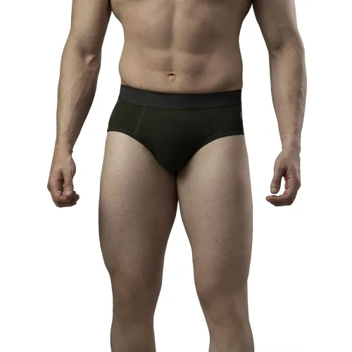 Image of Underjeans Men Cotton Blend Brief