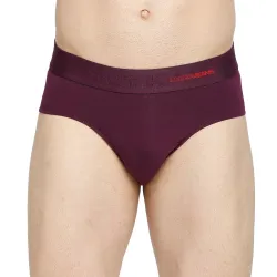 Underjeans Mens Cotton Blend Regular Fit Printed Brief
