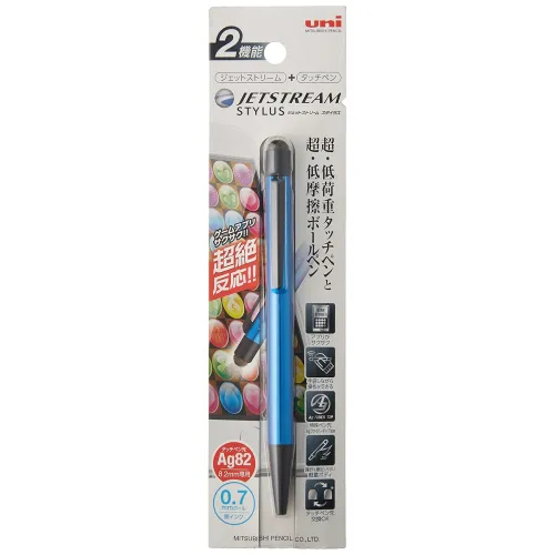 Image of Uni Jetstream Stylus Single Knock, Shinny Blue (SXNT82-350-07P33)