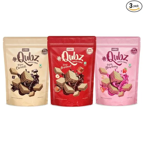 Image of Unibic Assorted Wafer Qubz 320gm 