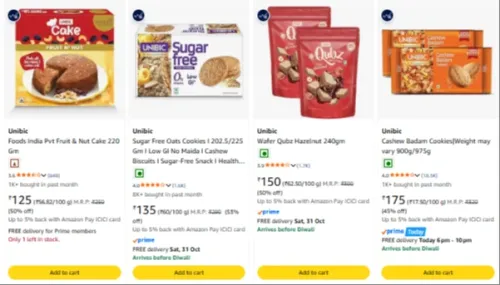 Image of Unibic at minimum 40% Discount