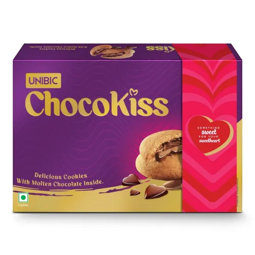 Image of Unibic Choco Kiss | Limited Edition Choco Filled Cookies | Chocolate Delight | Perfect Gift | 500Gm