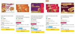 Unibic Cookies at 50% discount