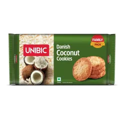 Unibic Danish Coconut Cookies, 270Gm (Pack Of 2)/300Gm