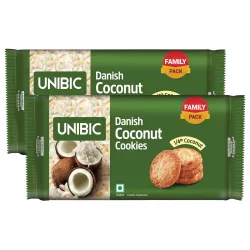 Unibic Danish Coconut Cookies – 2 Pack (270–300g)