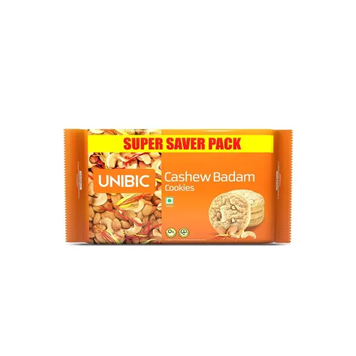 Image of UNIBIC FOODS Cashew Badam Cookies 500 / 450g 