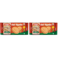 Unibic Oats Digestive, 1kg (Pack of 2)