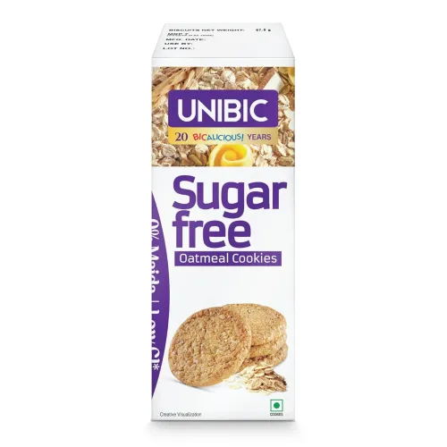 Image of Unibic SUGAR FREE OATMEAL COOKIES 67.5 G