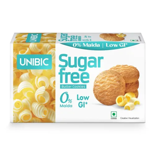 Image of Unibic Sugar-Free Butter Cookies – 202.5g
