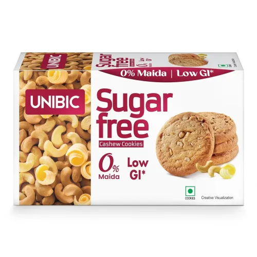 Image of Unibic Sugar Free Cashew Cookies 202.5g