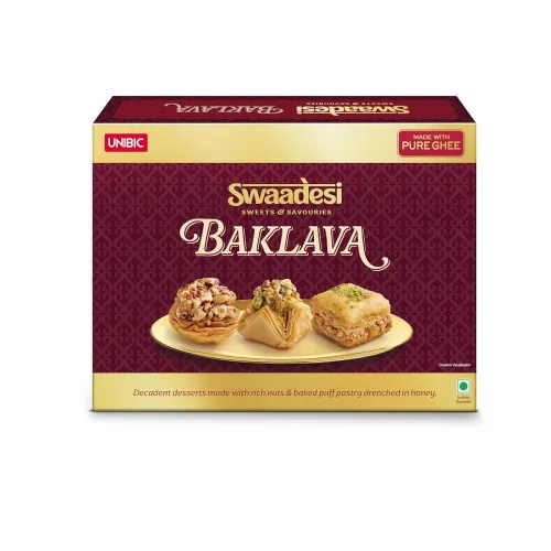 Image of Unibic Swaadesi Assorted Baklava Gift Box 200gm