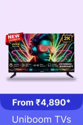 Uniboom 43 Full HD Smart TV @ ₹11990 On FlipKart Big Billion Days Sale