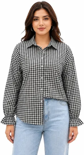 Image of Unikan Women Oversized Casual Shirt