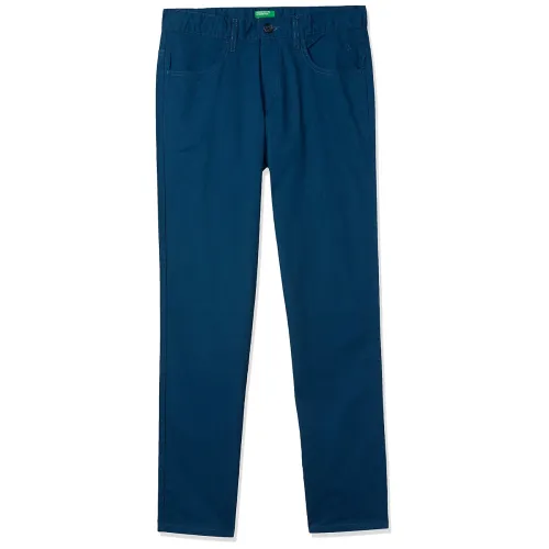 Image of United Colors of Benetton Boy's Slim Fit Mid Rise Pants