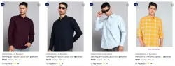 United Colors of Benetton Casual Shirts at minimum 70% Discount