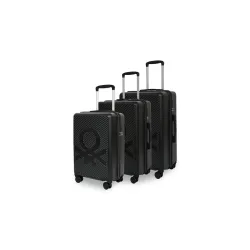 United Colors of Benetton Hard Luggage Glide Set of 3