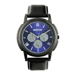 UNITED COLORS OF BENETTON Men Blue Round Dial Analog Watch - UWUCG0808