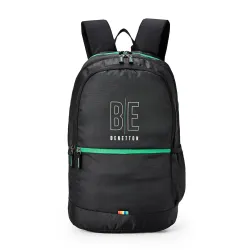 UNITED COLORS OF BENETTON Ming Polyester 25L Non 4 Compartment Laptop Backpack