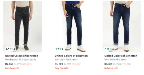 Image of United Colors of Benetton Minimum 70% Discount