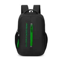 United Colors of Benetton Unisex Backpack Branded Print 