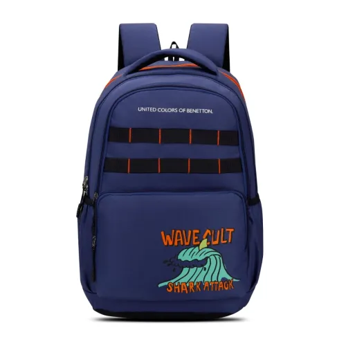 Image of United Colors of Benetton Unisex High-School Backpack WAVES