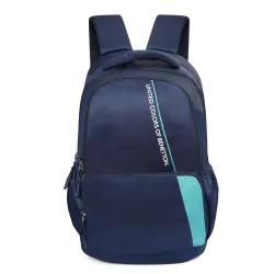 United Colors of Benetton Vance 32L Laptop Backpack, Water-Resistant, Fits 15-inch Laptops, Classic Style with Ample Organization & 1-Year Warranty