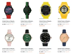 United Colors of Benetton Watches upto 70% Discount