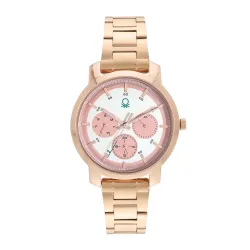 United Colors of Benetton Women Pink Analogue Watch