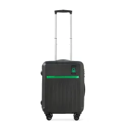 United Colors of Benetton Cabin Polyester Cobalt 8 Wheels 55 Cm Small Trolley Bag Hard Case 360 Degree Wheeling System L