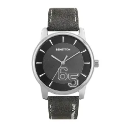 United Colors of Benetton Men Black Round Dial Analog Watch - UWUCG2000