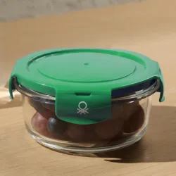 United Colors of Benetton Glass Food Storage Container 840ml