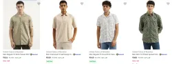 United Colors Of Benetton Mens Shirts upto 67% Discount