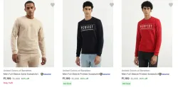 United Colors Of Benetton Mens Sweatshirts upto 63% Discount