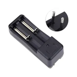 Universal 18650 Lithium Ion Battery Charger 2-Slot