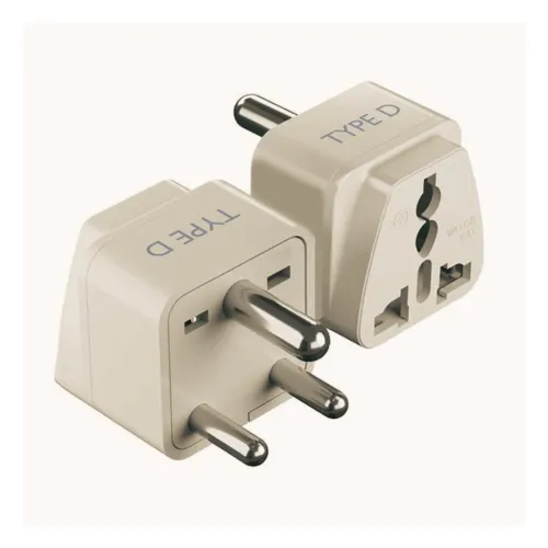 Image of Universal Adapter USA to India, Converter Plugs