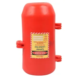 Universal Multi Device Lockout AK-LPG-92A Lock and hold - Size, 95 mm dia. 165 Mm, Red (Pack of 10)