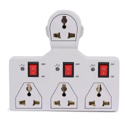 4 Universal Socket 3 Switch Multi Plug Extension Board/Multiplug_AB