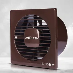 Unleash Storm 6 inch Exhaust Fan (Brown, 2 Years Warranty)