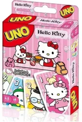 Gift Collection Premium Quality UNO Hello Kitty Playing Card Game for kids and family Fun Game (Multicolor)