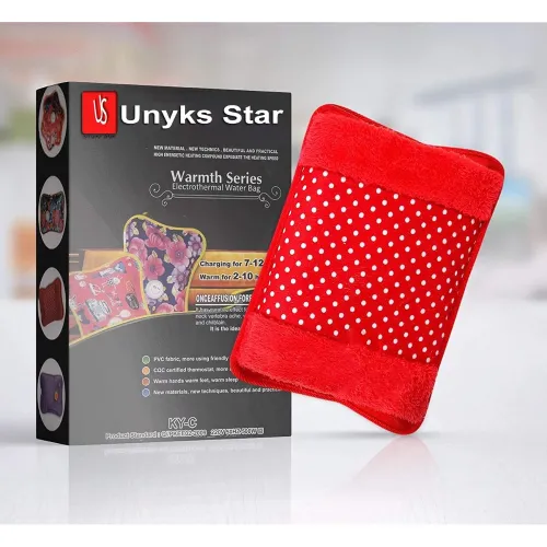 Image of Unyks Star heating bag, hot water bags for pain relief, heating bag electric, Heating Pad-Heat Pouch Hot Water Bottle Ba