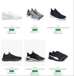 Up to 75% Discount Branded shoes Puma, Adidas 