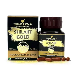 Upakarma Shilajit Gold 30 Capsules 