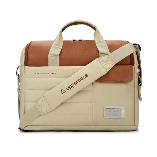 Image of uppercase 14L Omega 03 Professional Laptop Messenger Bag | up to 15.6''| 3x More Water Resistant| Tablet Compartment| Mu