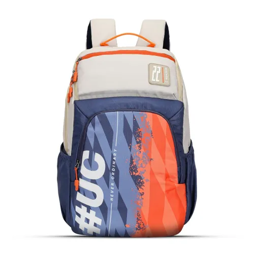 Image of uppercase 33L Campus 04 School Bag Double Compartment with Top & Side Quick Access Pocket