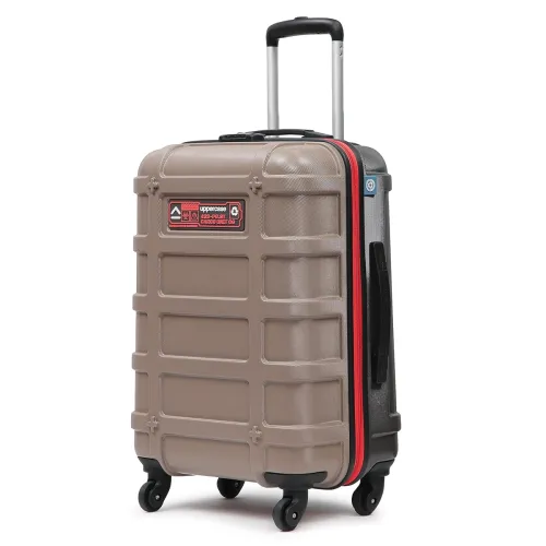 Image of uppercase Cargo 66cm Checkin Trolley Bag 4 Spinner Wheel Dual-Tone Sustainable Hardsided Luggage