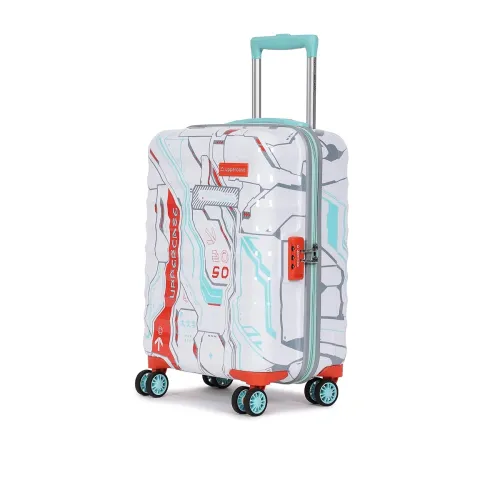 Image of uppercase Cyber Punk (Small) 56Cms|Cabin Inline Trolley Bag For Trave