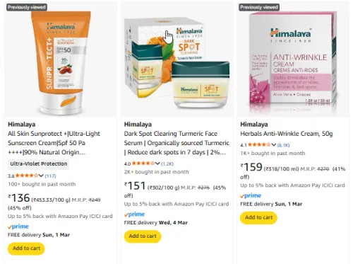 Image of Upto 45% Discount on Himalaya Sunscreen