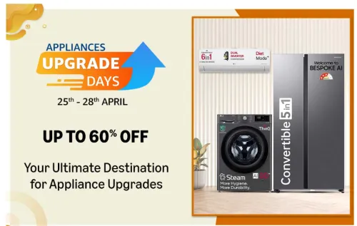 Image of Amazon Appliances Upgrade Days: Up To 60% Discount on Home Appliances 