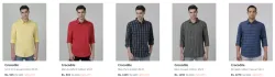Upto 60% off on Crocodile Clothing